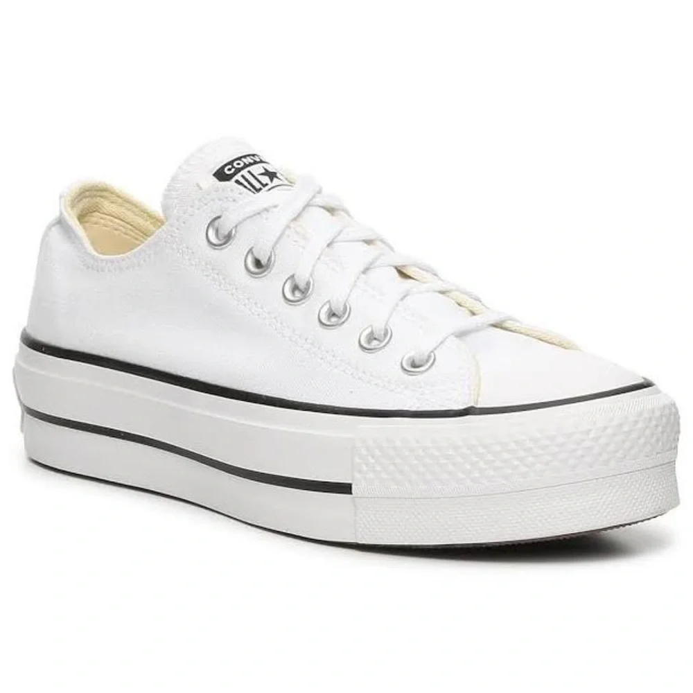 Chuck Taylor All Star Lift Platform Womens Low Top Shoes - Picture 2 of 4